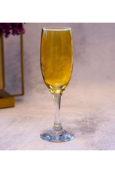 6 Parça Renkli Kahve Yanı Kadeh Bardak Seti 190cc