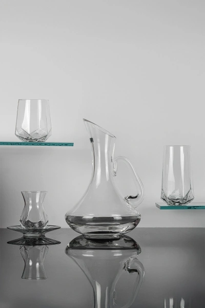 49 Parça 12 Kişilik Diamond Bardak-Meşrubat-Su Takımı