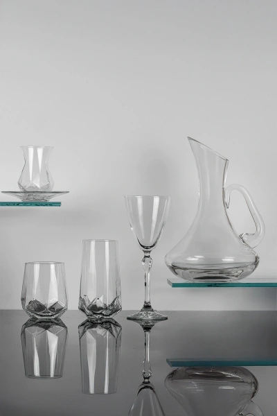 31 Parça 6 Kişilik Diamond Bardak-Meşrubat-Su Takımı