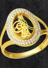 14 Ayar Osmanlı Tuğra Altın Yüzük
