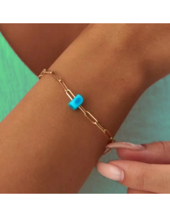 14 Ayar Altın Ataç Bileklik