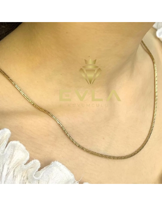 14 Ayar Altın Benek Zincir