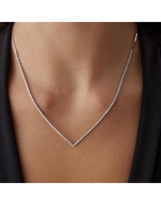 14 Ayar Altın Beyaz Tek Sıra Su Yolu Çavuş Düğün Seti Takımı