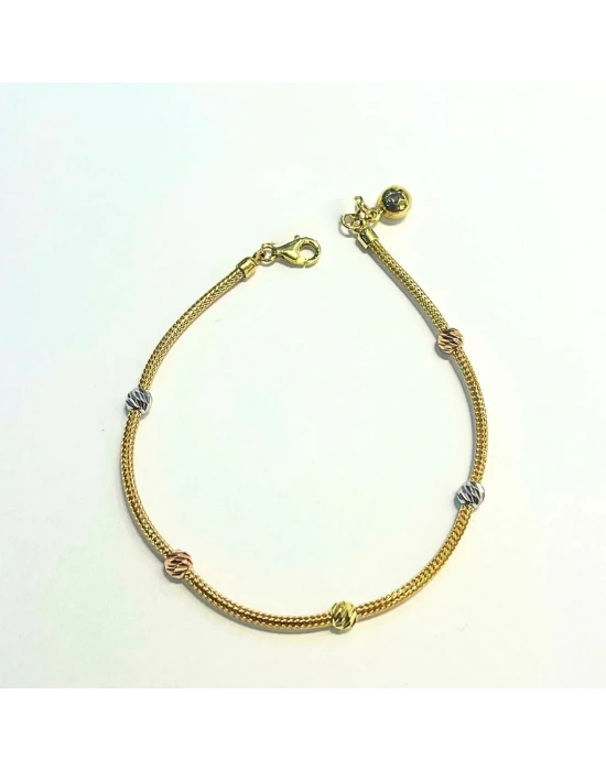 14 Ayar Altın Dorika Bileklik