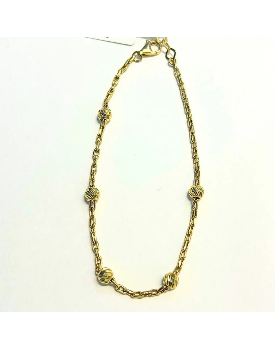 14 Ayar Altın Dorika Bileklik