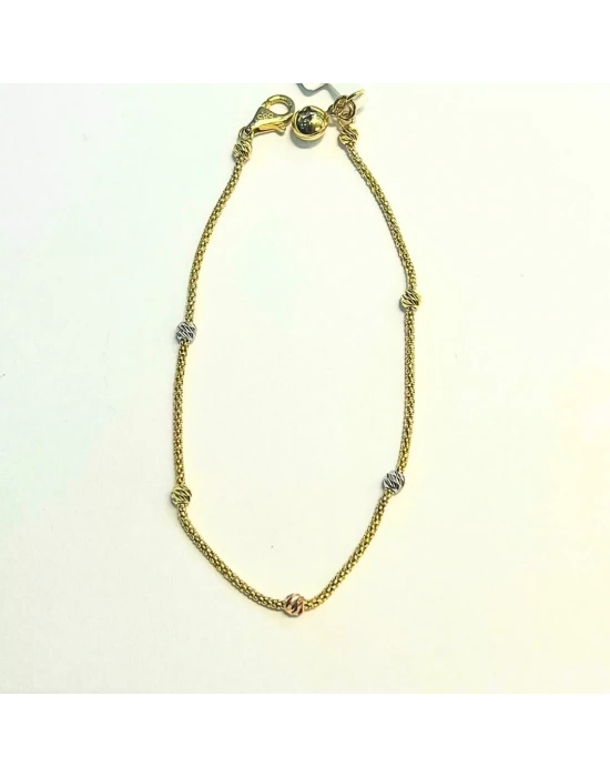 14 Ayar Altın Dorika Bileklik