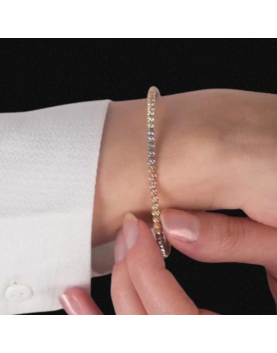 14 Ayar Altın Dorika Kelepçe