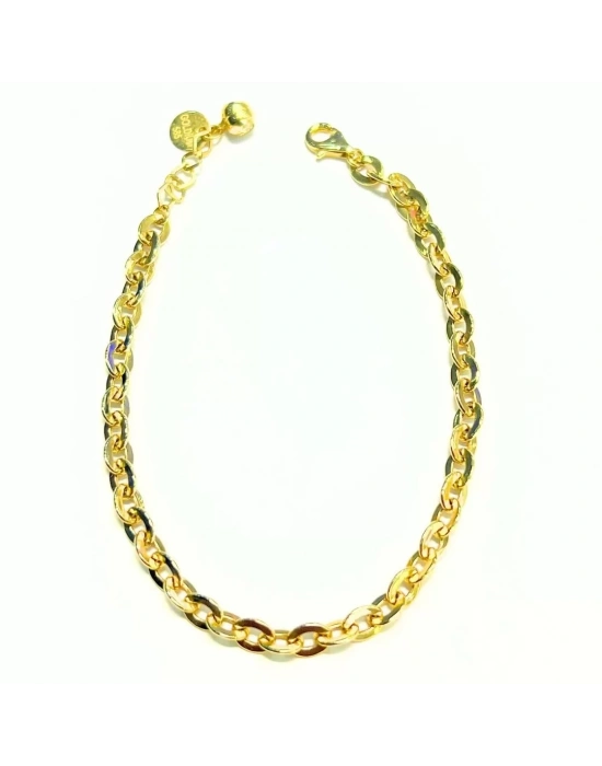 14 Ayar Altın Dorikalı Kemik Bileklik