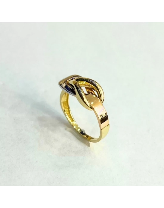 14 Ayar Altın Düğüm Yüzük