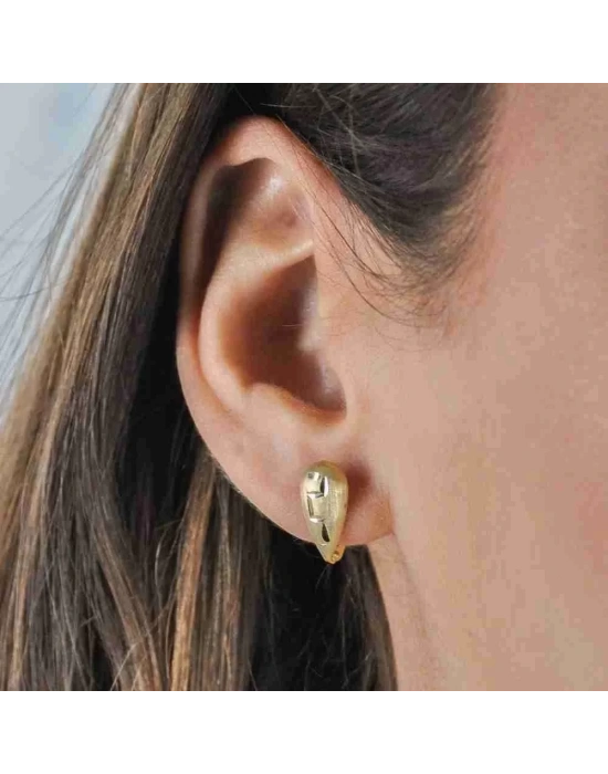 14 Ayar Altın Fantezi Küpe