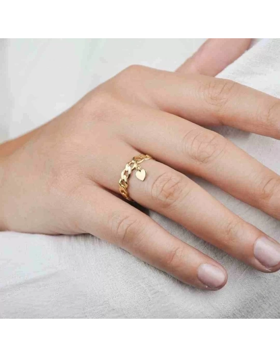 14 Ayar Altın Gurmet Eklem Yüzük