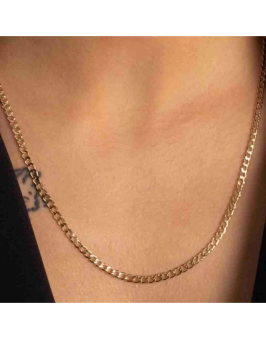 14 Ayar Altın Gurmet Zincir