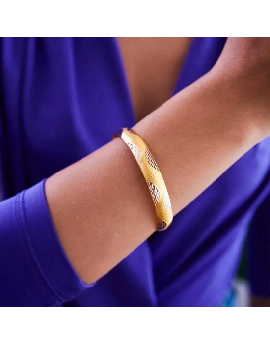 14 Ayar Altın İnce Bilezik