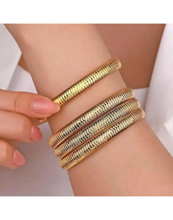 14 Ayar Altın İnce Bilezik