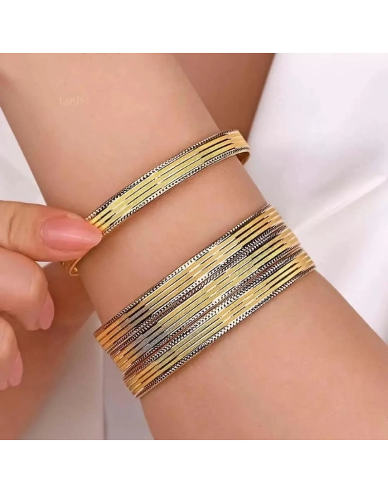 14 Ayar Altın İnce Bilezik