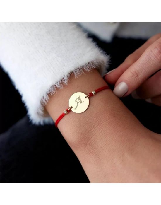 14 Ayar Altın İpli Bileklik