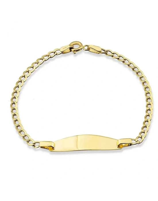 14 Ayar Altın İsimli Çocuk Künyesi