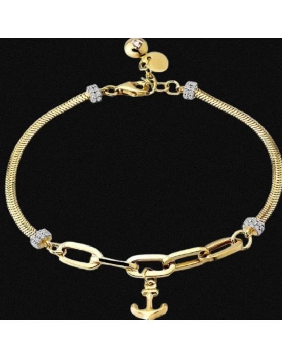 14 Ayar Altın İtalyan Charm Bileklik