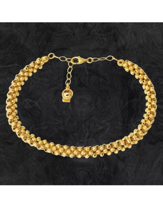 14 Ayar Altın İtalyan Dorika Örgü Model Bileklik