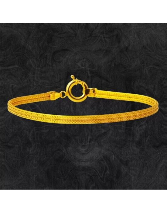 14 Ayar Altın İtalyan Örgü Model Bileklik