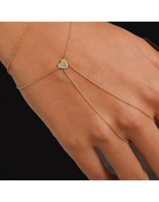 14 Ayar Altın Kalp Şahmeran