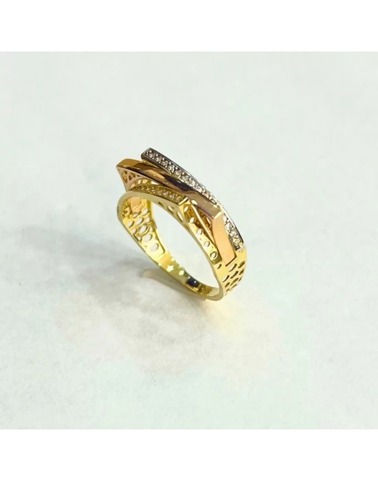 14 Ayar Altın Kat Yüzük