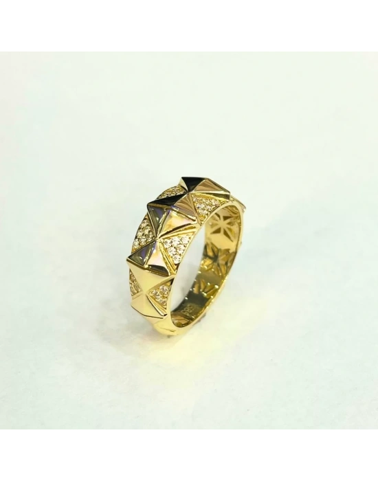 14 Ayar Altın Küp Yüzük