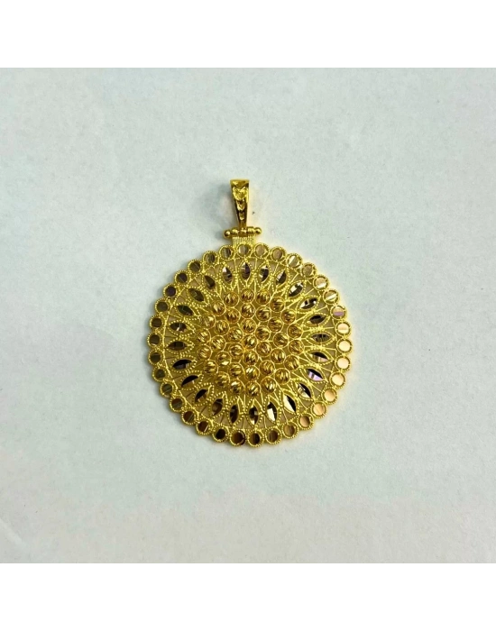 14 Ayar Altın Madalyon Kolye Ucu