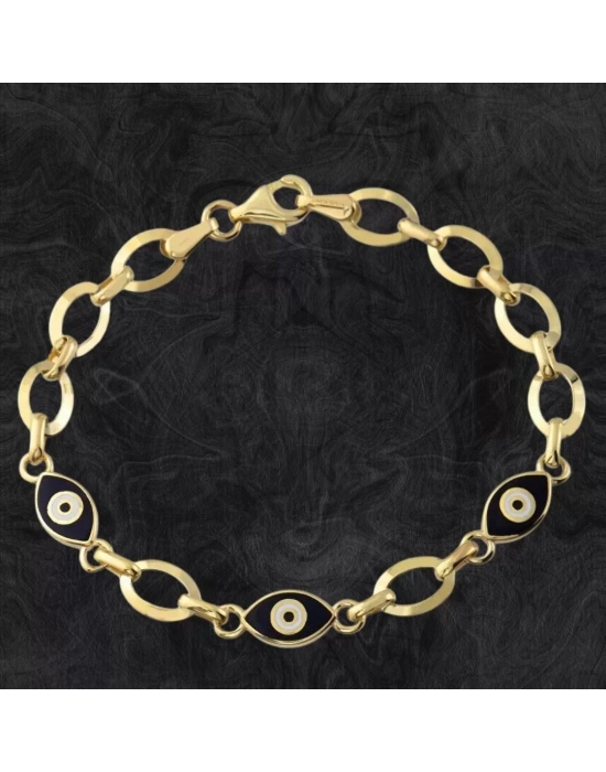 14 Ayar Altın Mineli Çocuk Künyesi