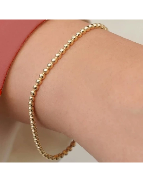 14 Ayar Altın Mini Dori Bileklik