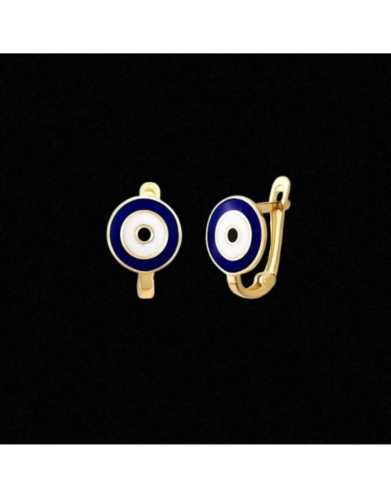 14 Ayar Altın Motifli Çocuk Küpesi