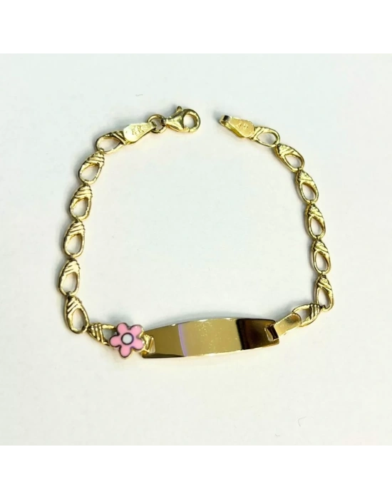 14 Ayar Altın Papatya Çocuk Bileklik