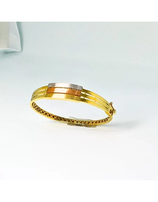 14 Ayar Altın Renkli Kaburga Kelepçe