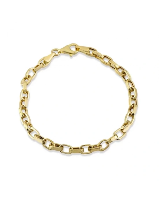 14 Ayar Altın Sade Çocuk Künyesi