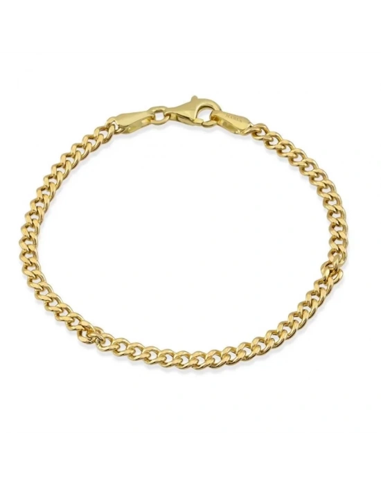 14 Ayar Altın Sade Çocuk Künyesi