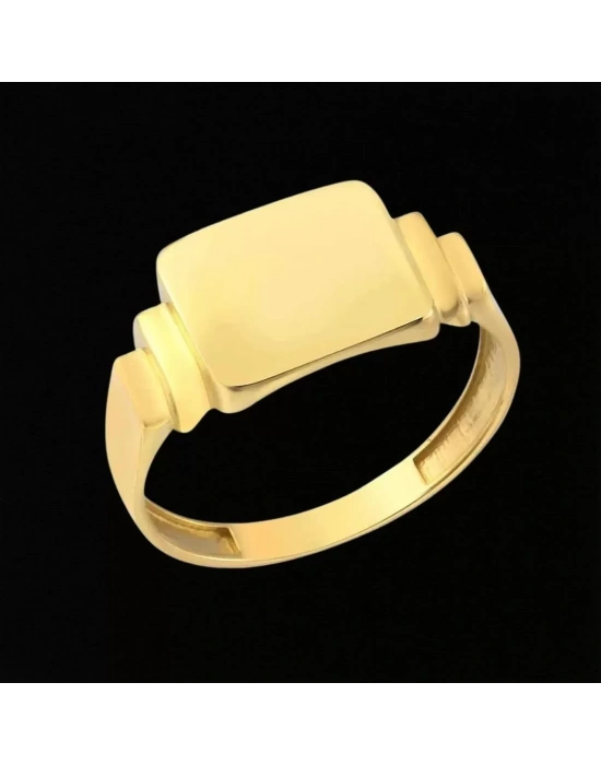 14 Ayar Altın Sade Erkek Yüzüğü