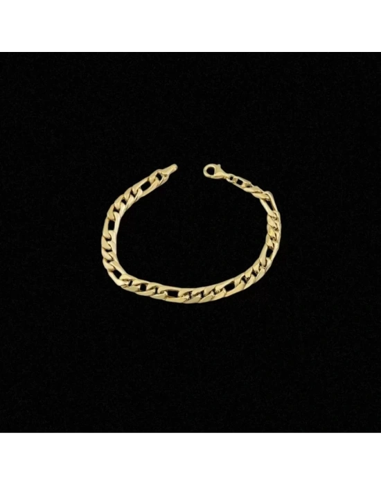 14 Ayar Altın Sade Gurmet Çocuk Bileklik