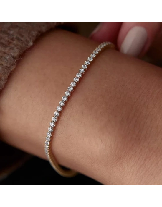 14 Ayar Altın Su Yolu Bileklik