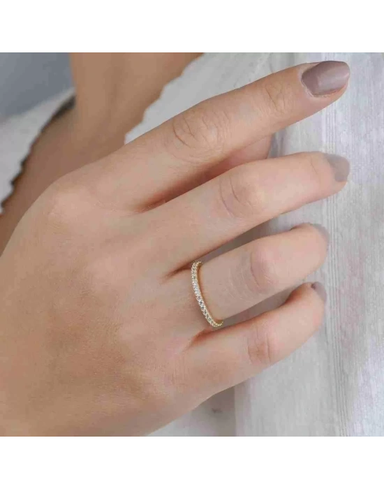 14 Ayar Altın Tamtur Yüzük