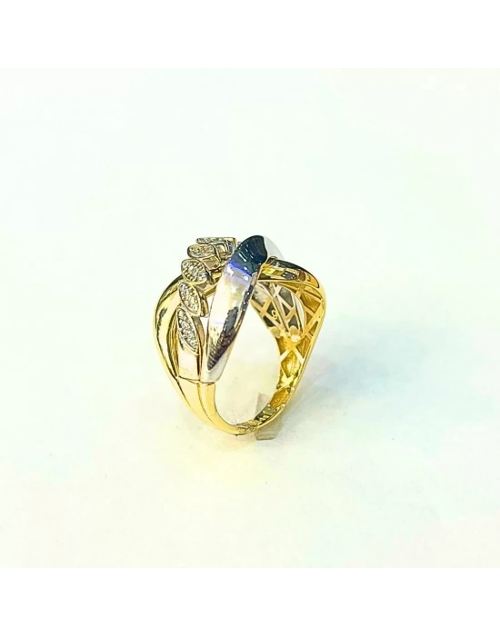 14 Ayar Altın Tasarım Yüzük