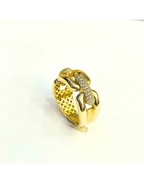 14 Ayar Altın Taşlı Gurmet Yüzük