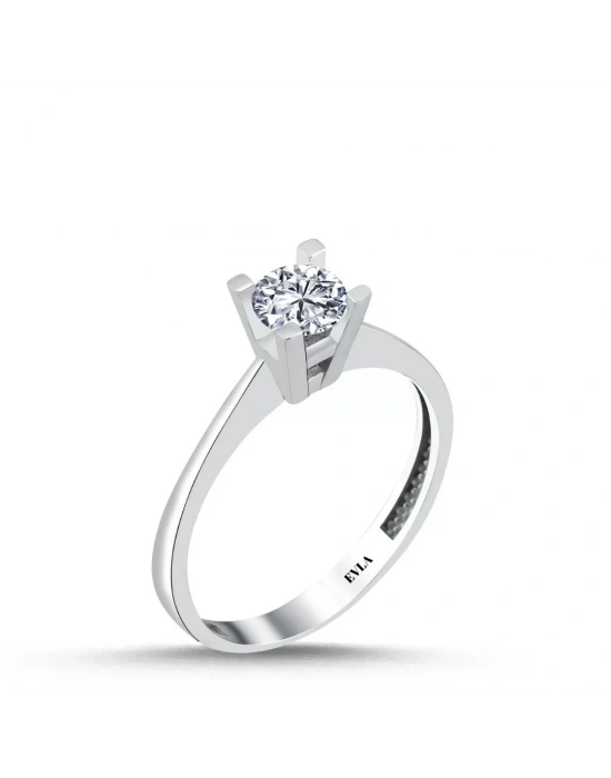 14 Ayar Altın Tektaş Yüzük