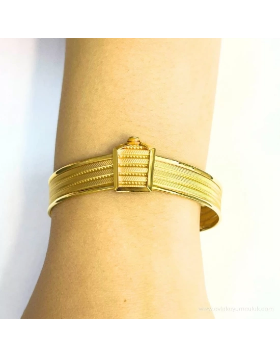 14 Ayar Altın Trabzon Kelepçe