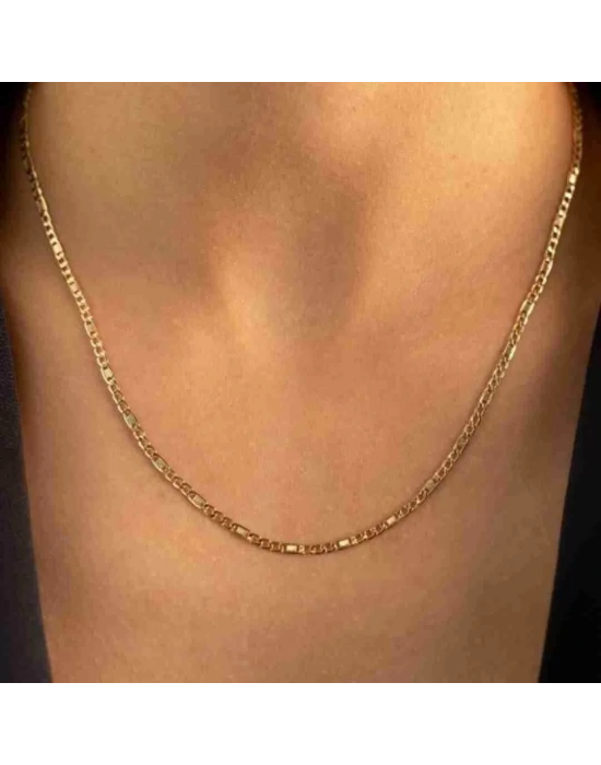 14 Ayar Altın Valentino Zincir