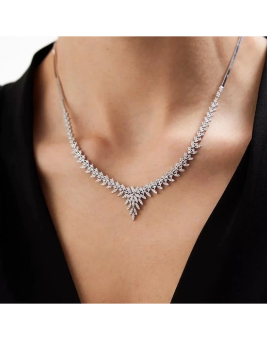 14 Ayar Altın Yaprak Düğün Seti Takımı