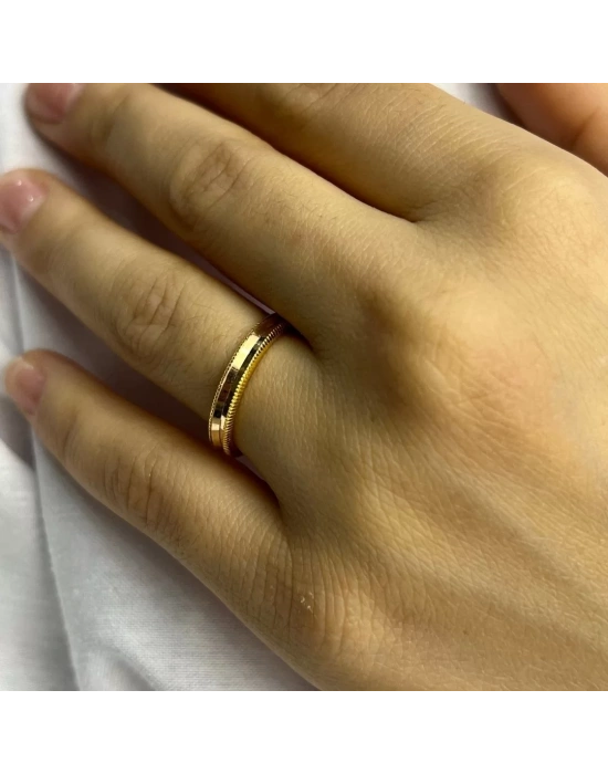 14 AYAR ALTIN YARIM AJDA YÜZÜK