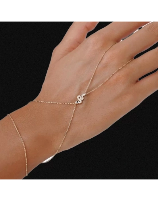 14 Ayar Altın Yılan Şahmeran