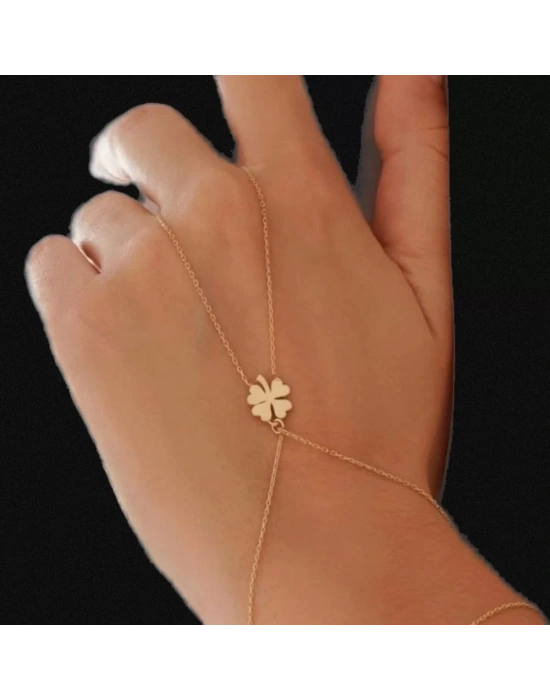 14 Ayar Altın Yonca Şahmeran