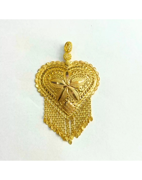 8 Ayar Altın Hint Kolye Uç