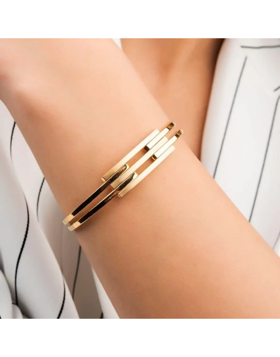 8 Ayar Altın Kaburga Altın Kelepçe